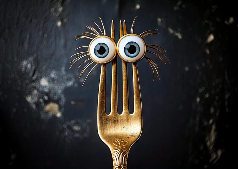 {I} BEOBACHTUNGSGABEL | Postkarte DIN A6 inklusive Spende