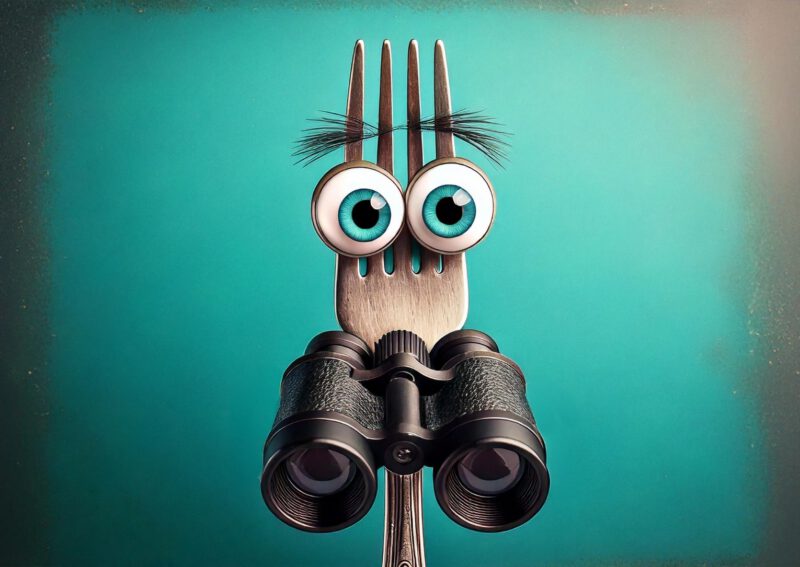 {II} BEOBACHTUNGSGABEL | Postkarte DIN A6 inklusive Spende