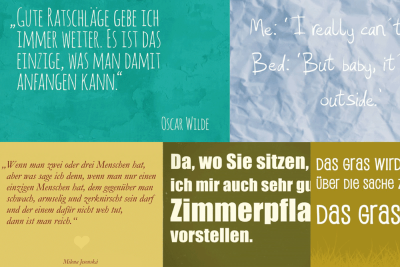 B-Waren-Bundle | 5 POSTKARTEN DIN A6 inklusive Spende