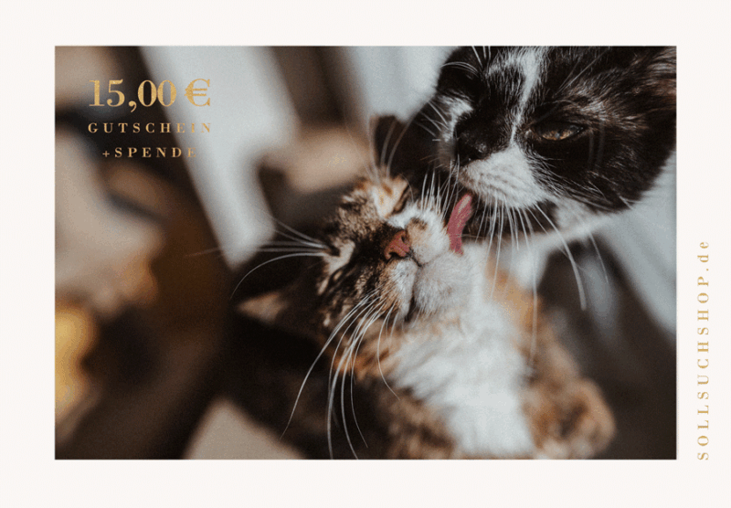 SOLLSUCHSHOP* GESCHENKGUTSCHEIN (DIGITAL) PLUS SPENDE